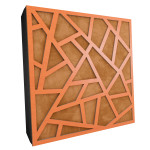 Sound Absorbing Acoustic Panel «Skyross Fabric» Cherry