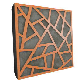 Sound Absorbing Acoustic Panel «Skyross Fabric» Cherry