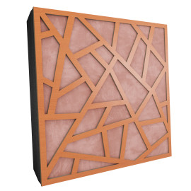 Sound Absorbing Acoustic Panel «Skyross Fabric» Cherry