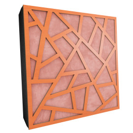 Sound Absorbing Acoustic Panel «Skyross Fabric» Cherry