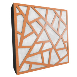 Sound Absorbing Acoustic Panel «Skyross Fabric» Cherry