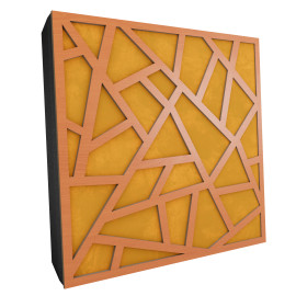 Sound Absorbing Acoustic Panel «Skyross Fabric» Cherry