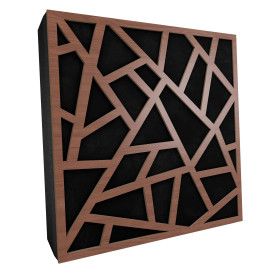 Sound Absorbing Acoustic Panel «Skyross Fabric» Nut