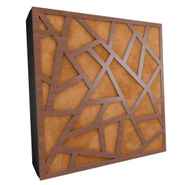 Sound Absorbing Acoustic Panel «Skyross Fabric» Nut