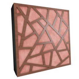 Sound Absorbing Acoustic Panel «Skyross Fabric» Nut