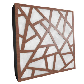 Sound Absorbing Acoustic Panel «Skyross Fabric» Nut