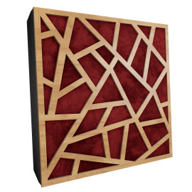 Sound Absorbing Acoustic Panel «Skyross Fabric» Oak