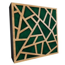 Sound Absorbing Acoustic Panel «Skyross Fabric» Oak