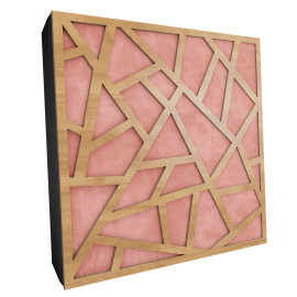 Sound Absorbing Acoustic Panel «Skyross Fabric» Oak