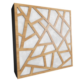 Sound Absorbing Acoustic Panel «Skyross Fabric» Oak