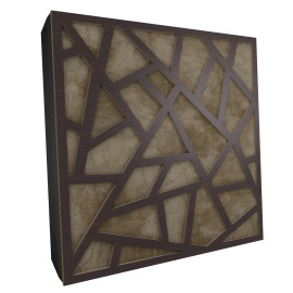 Sound Absorbing Acoustic Panel «Skyross Fabric» Wenge