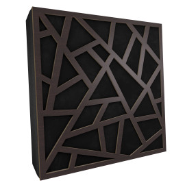 Sound Absorbing Acoustic Panel «Skyross Fabric» Wenge