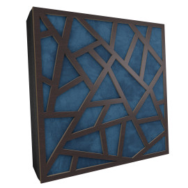 Sound Absorbing Acoustic Panel «Skyross Fabric» Wenge