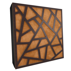 Sound Absorbing Acoustic Panel «Skyross Fabric» Wenge