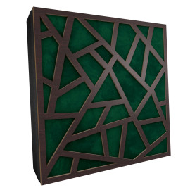 Sound Absorbing Acoustic Panel «Skyross Fabric» Wenge