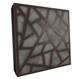 Sound Absorbing Acoustic Panel «Skyross Fabric» Wenge