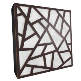 Sound Absorbing Acoustic Panel «Skyross Fabric» Wenge