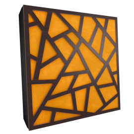 Sound Absorbing Acoustic Panel «Skyross Fabric» Wenge