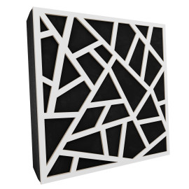 Sound Absorbing Acoustic Panel «Skyross Fabric» White