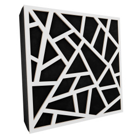 Sound Absorbing Acoustic Panel «Skyross Fabric» White