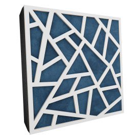 Sound Absorbing Acoustic Panel «Skyross Fabric» White