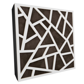 Sound Absorbing Acoustic Panel «Skyross Fabric» White