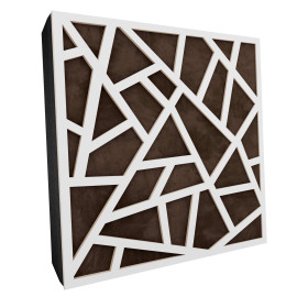 Sound Absorbing Acoustic Panel «Skyross Fabric» White