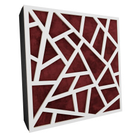 Sound Absorbing Acoustic Panel «Skyross Fabric» White