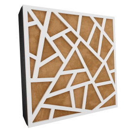 Sound Absorbing Acoustic Panel «Skyross Fabric» White