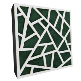 Sound Absorbing Acoustic Panel «Skyross Fabric» White