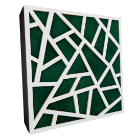 Sound Absorbing Acoustic Panel «Skyross Fabric» White