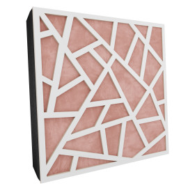 Sound Absorbing Acoustic Panel «Skyross Fabric» White