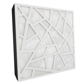 Sound Absorbing Acoustic Panel «Skyross Fabric» White