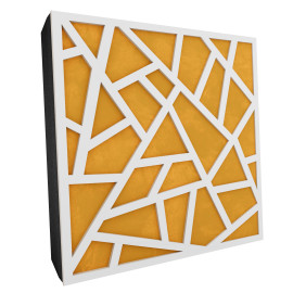 Sound Absorbing Acoustic Panel «Skyross Fabric» White