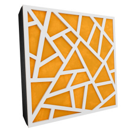 Sound Absorbing Acoustic Panel «Skyross Fabric» White