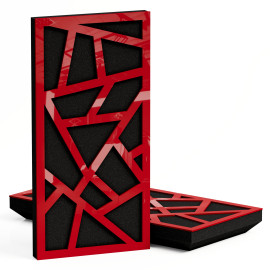 Narrow Sound Absorption-Diffuse Acoustic Panel  «Skyross»