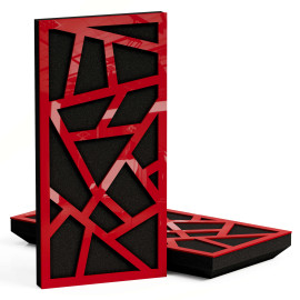 Narrow Sound Absorption-Diffuse Acoustic Panel  «Skyross»