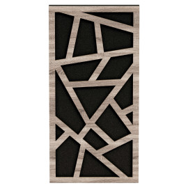 Narrow Sound Absorption-Diffuse Acoustic Panel  «Skyross»