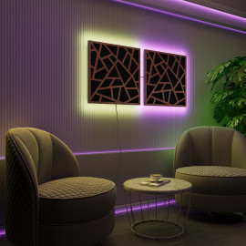 Acoustic Panels "Skyross" with RGB Backlight