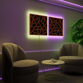 Acoustic Panels "Skyross" with RGB Backlight