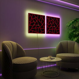 Acoustic Panels "Skyross" with RGB Backlight