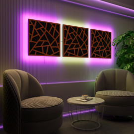 Acoustic Panels "Skyross" with RGB Backlight