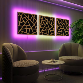 Acoustic Panels "Skyross" with RGB Backlight