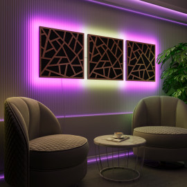 Acoustic Panels "Skyross" with RGB Backlight