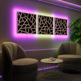 Acoustic Panels "Skyross" with RGB Backlight