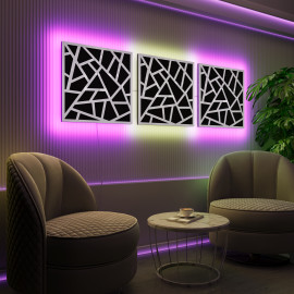 Acoustic Panels "Skyross" with RGB Backlight