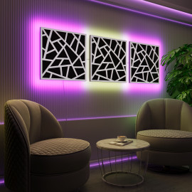 Acoustic Panels "Skyross" with RGB Backlight