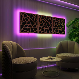 Acoustic Panels "Skyross" with RGB Backlight Together version