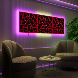 Acoustic Panels "Skyross" with RGB Backlight Together version