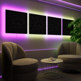 Acoustic Panels "Skyross" with RGB Backlight